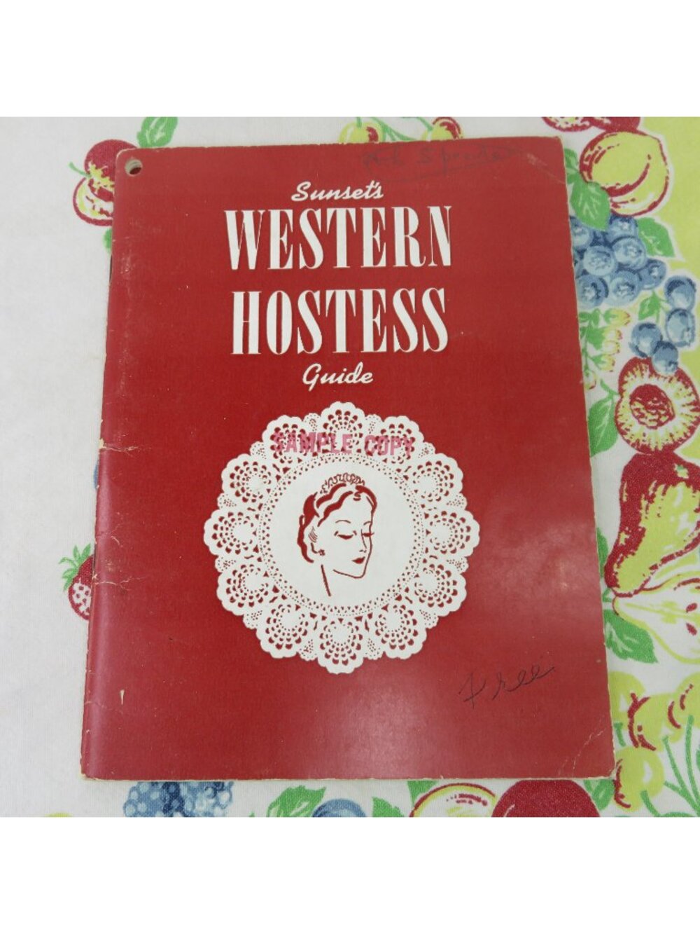 Lot of 2 Sunset Cook Booklets 1936 Hostess Handbook 1938 Western Hostess Guide - Picture 2 of 10